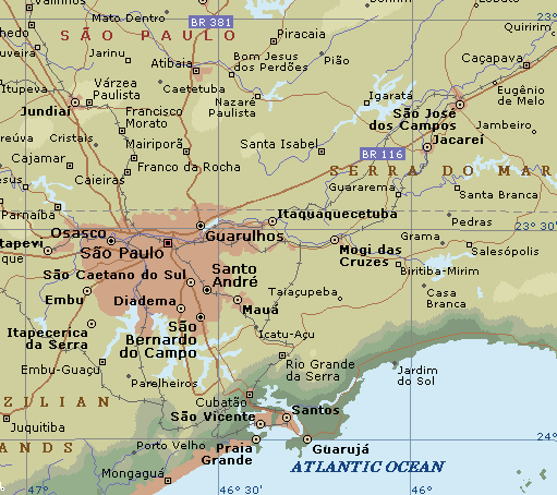 carte du sao paulo